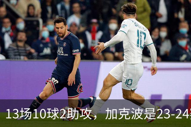 13场10球2助攻，加克波是23-24赛季以来联赛杯进球最多的球员